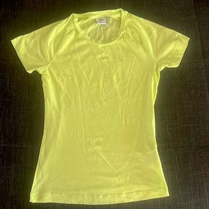 Neon green Adidas shirt